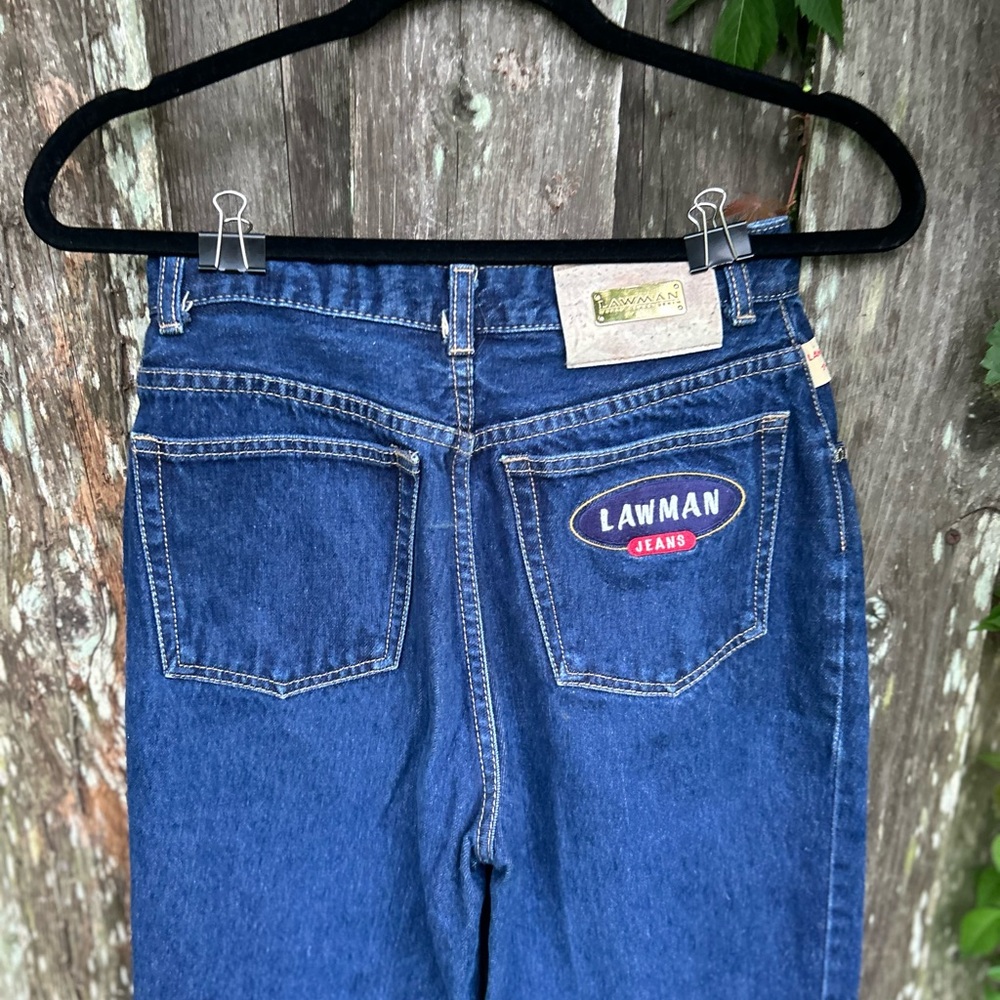 Vintage Lawman High-Waisted Jeans - Size 7